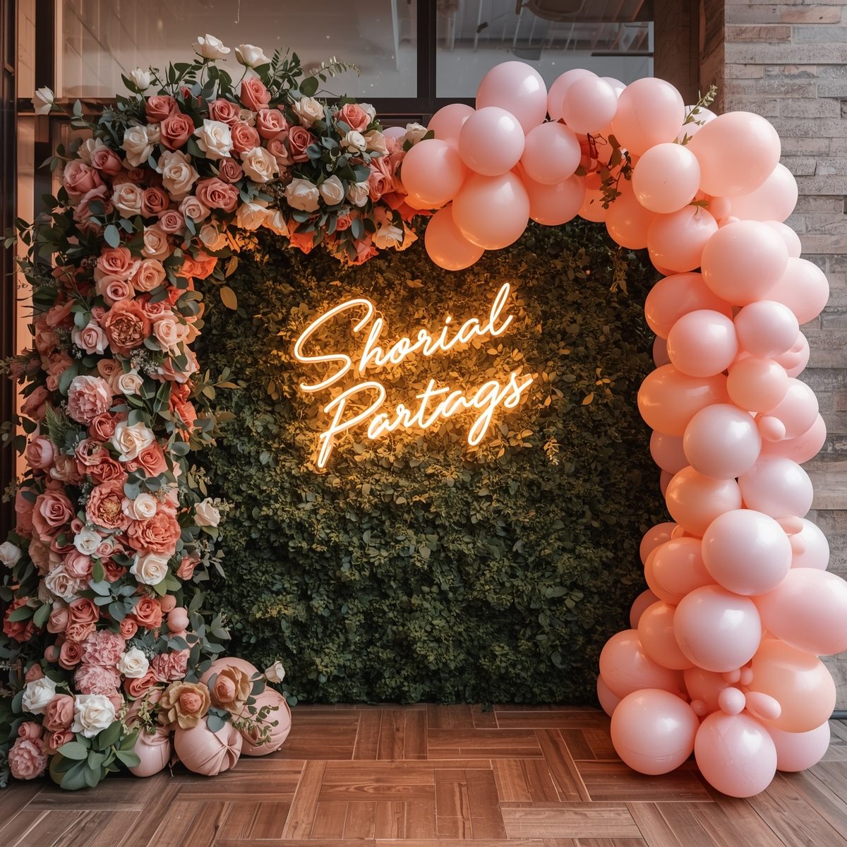 Sophisticated fabric draping with gold